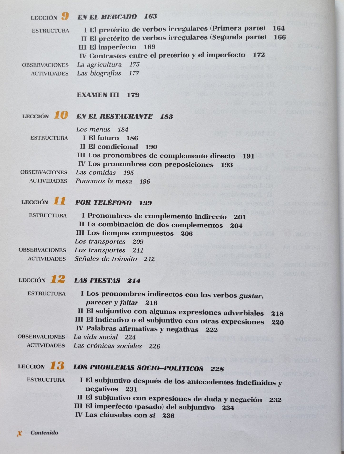 Contigo Essentials of Spanish by Oscar Ozete; Sergio Guillen (Very Good, 1987, HC, 324 pgs, CBS College Printing)