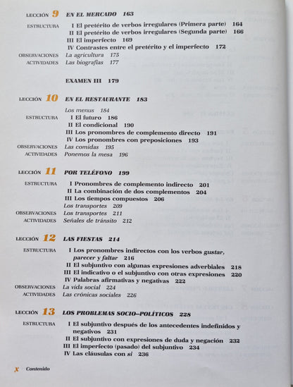 Contigo Essentials of Spanish by Oscar Ozete; Sergio Guillen (Very Good, 1987, HC, 324 pgs, CBS College Printing)