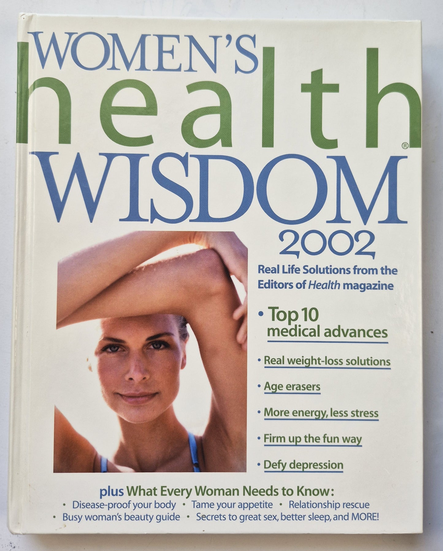 Women's Health Wisdom 2002 editor Nancy F. Wyatt (Very good, 2002, HC, 400 pgs, Oxmoor House)