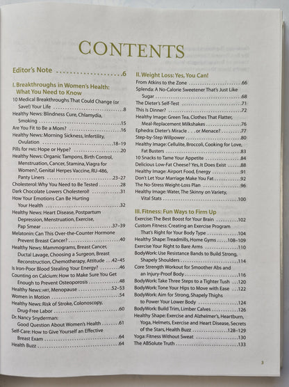 Women's Health Wisdom 2002 editor Nancy F. Wyatt (Very good, 2002, HC, 400 pgs, Oxmoor House)