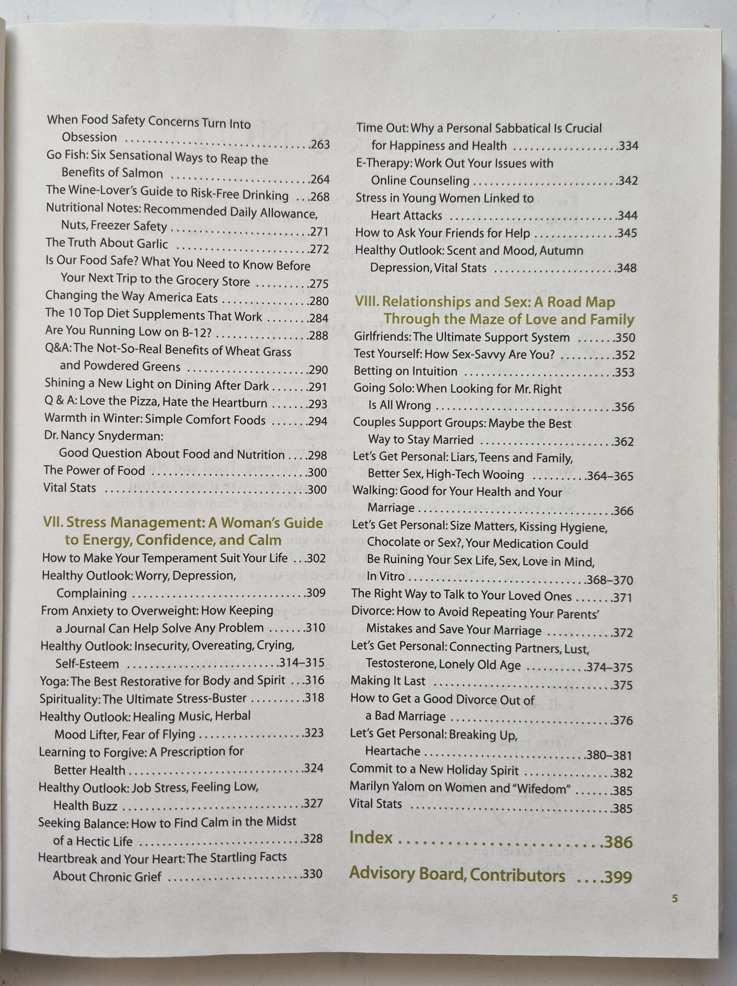 Women's Health Wisdom 2002 editor Nancy F. Wyatt (Very good, 2002, HC, 400 pgs, Oxmoor House)