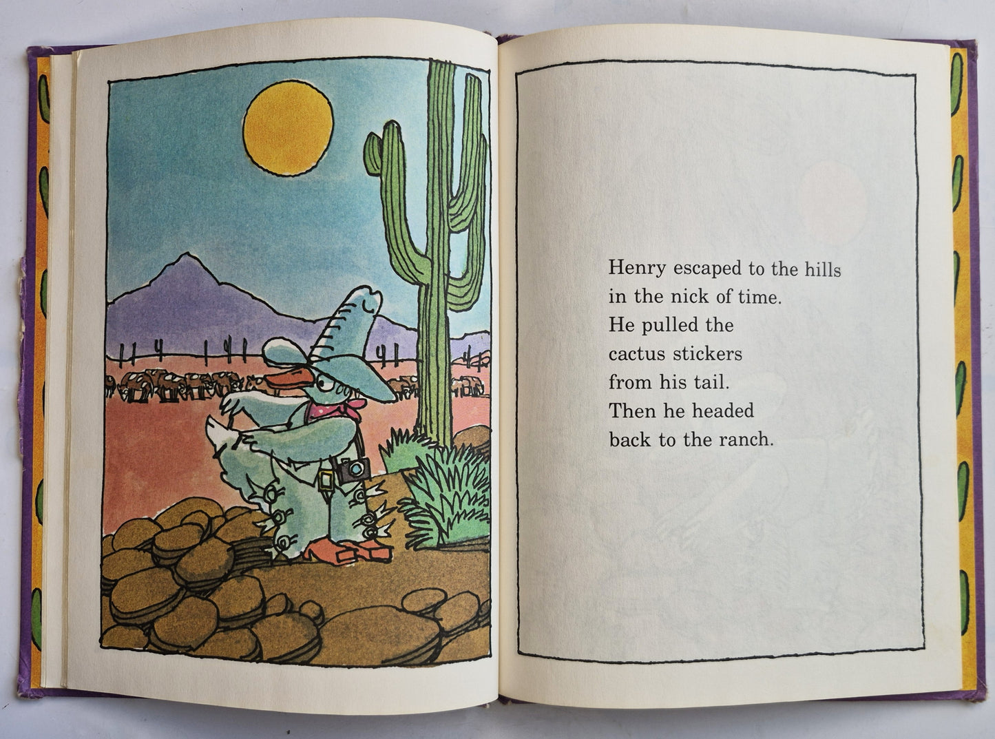 Henry Goes West by Robert Quackenbush (Good, 1982, HC, Parents Magazine Read Aloud)