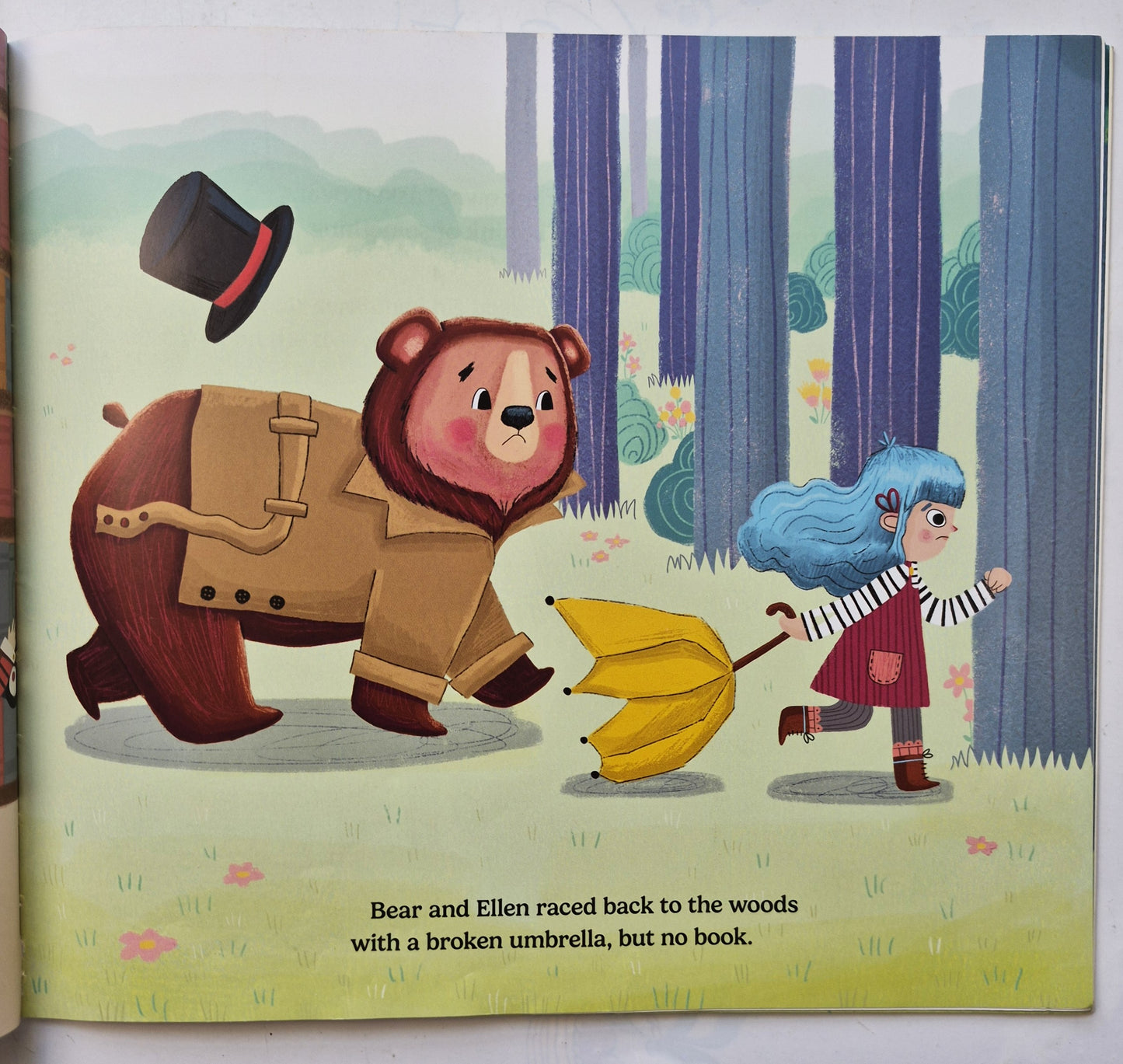 A Book for Bear by Ellen Ramsey; MacKenzie Haley (Good, 2023, Pbk, Flamingo Books)