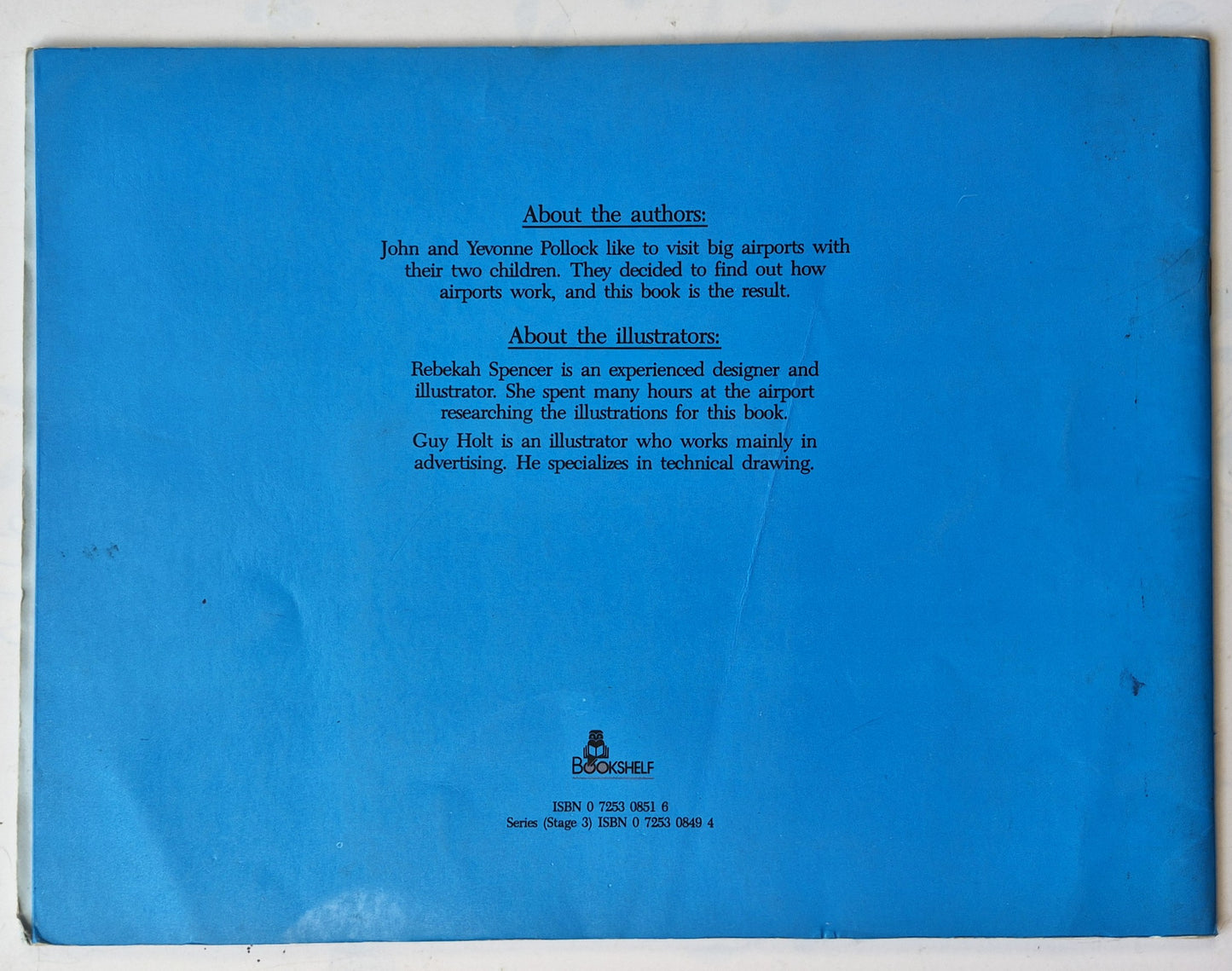 An International Airport by John & Yevonne Pollock (Good, 1987, Pbk, 24 pgs, Bookshelf)