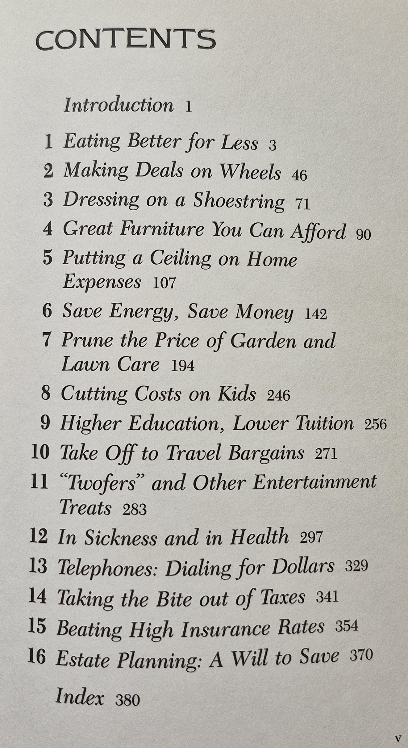 Cut Your Bills in Half: Thousands of Tips to Save Thousands of Dollars (Very Good, 1989, HC, 393 pgs. Rodale Press)