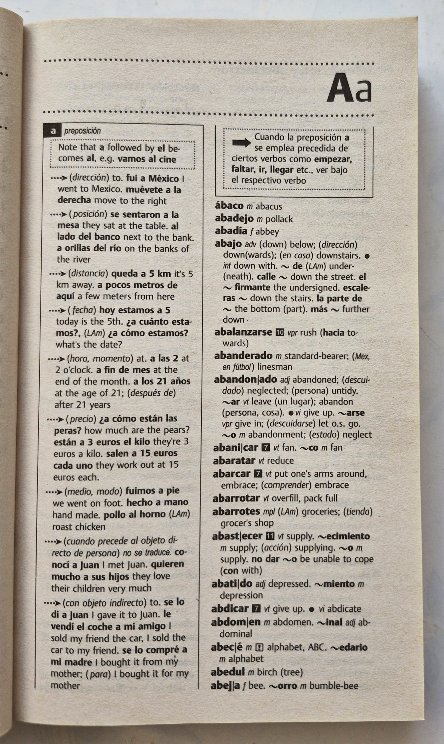 The Oxford New Spanish Dictionary edited by Nicholas Rollin; Carol Carvajal (Very good, 2009, PBK, 477 pgs, Berkley Pub)