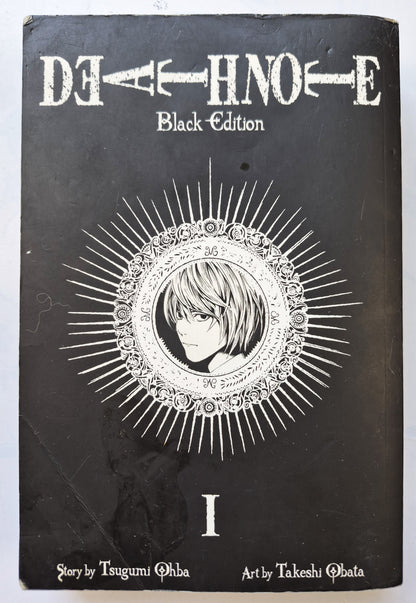 Deathnote I Black Edition by Tsugumi Ohba; Takeshi Obata (Very Good, 2021, Pbk, 385 pgs, VIZ Media)