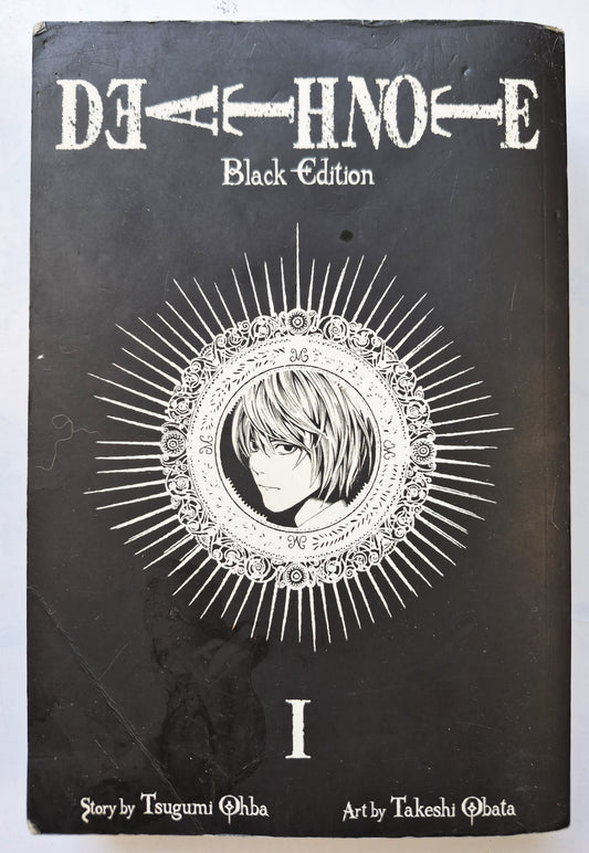 Deathnote I Black Edition by Tsugumi Ohba; Takeshi Obata (Very Good, 2021, Pbk, 385 pgs, VIZ Media)