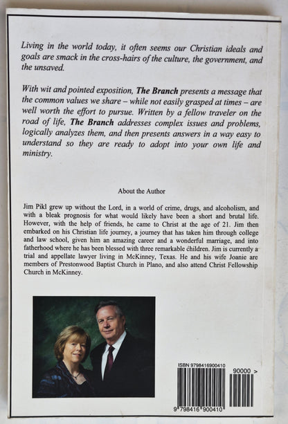 The Branch by James Pikl (Very good, 2022, Pbk, 195 pgs)
