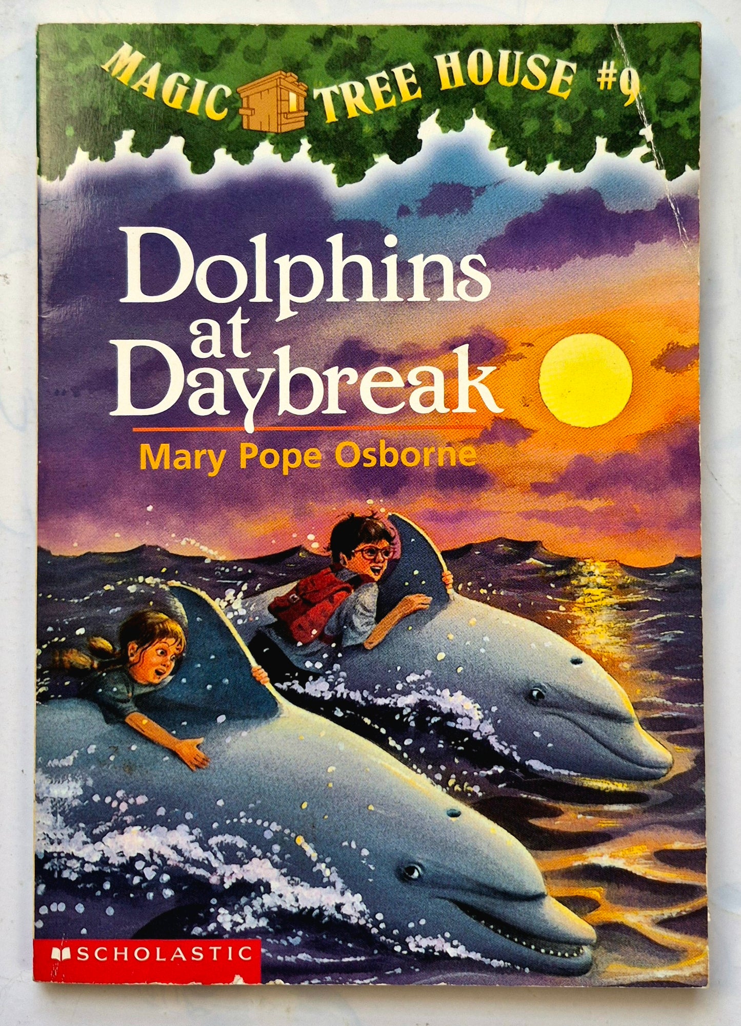 Magic Tree House #9: Dolphins at Daybreak by Mary Pope Osborne (Good, 1997,  Pbk, 67 pgs, Scholastic)