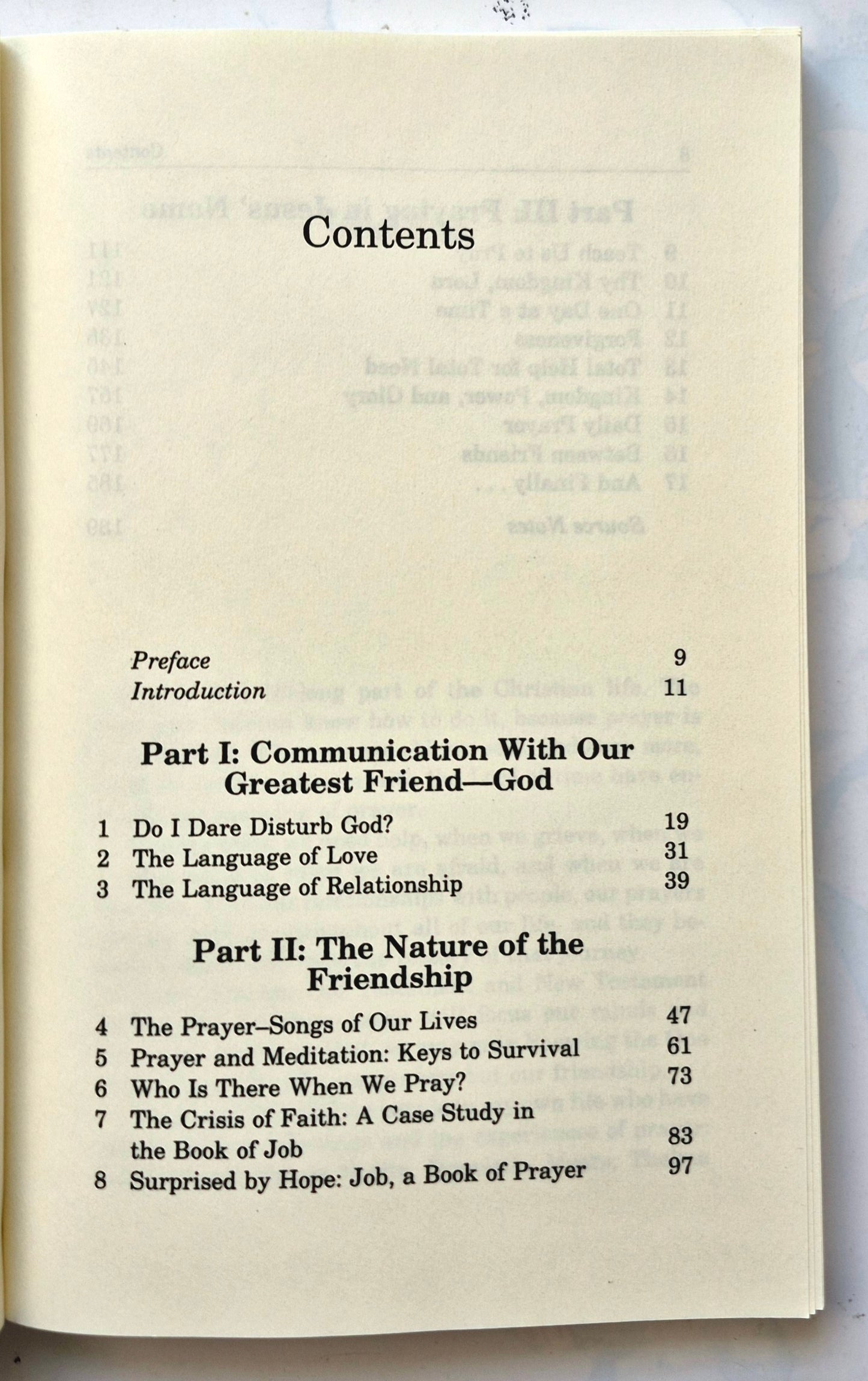 Prayer Between Friends: Cultivating Our Friendship with God by Earl F. Palmer (Very good, 1991, Pbk, 190 pgs, Regen College)