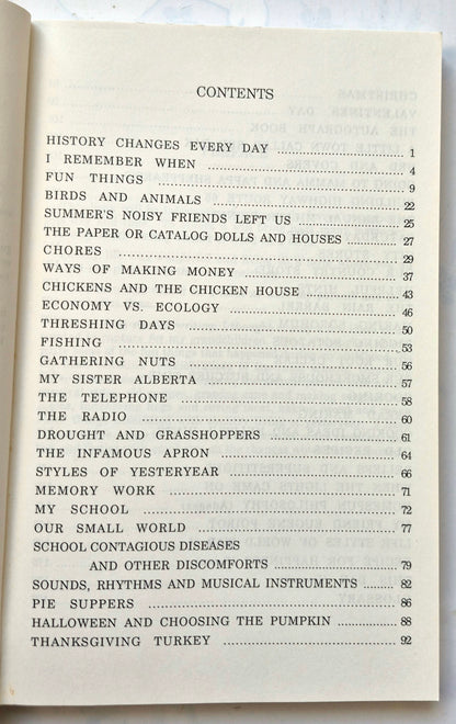 So My Grandchildren Will Know; Yours Too! by Freeda Olson (Very good, 1989, Pbk, 181 pgs, Pelco Press)