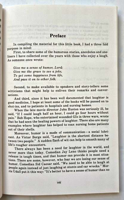 A Treasury of Ozark Country Humor by Jim Reed (Very good, 1996, Pbk, 162 pgs, Litho Printers)