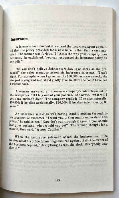 A Treasury of Ozark Country Humor by Jim Reed (Very good, 1996, Pbk, 162 pgs, Litho Printers)