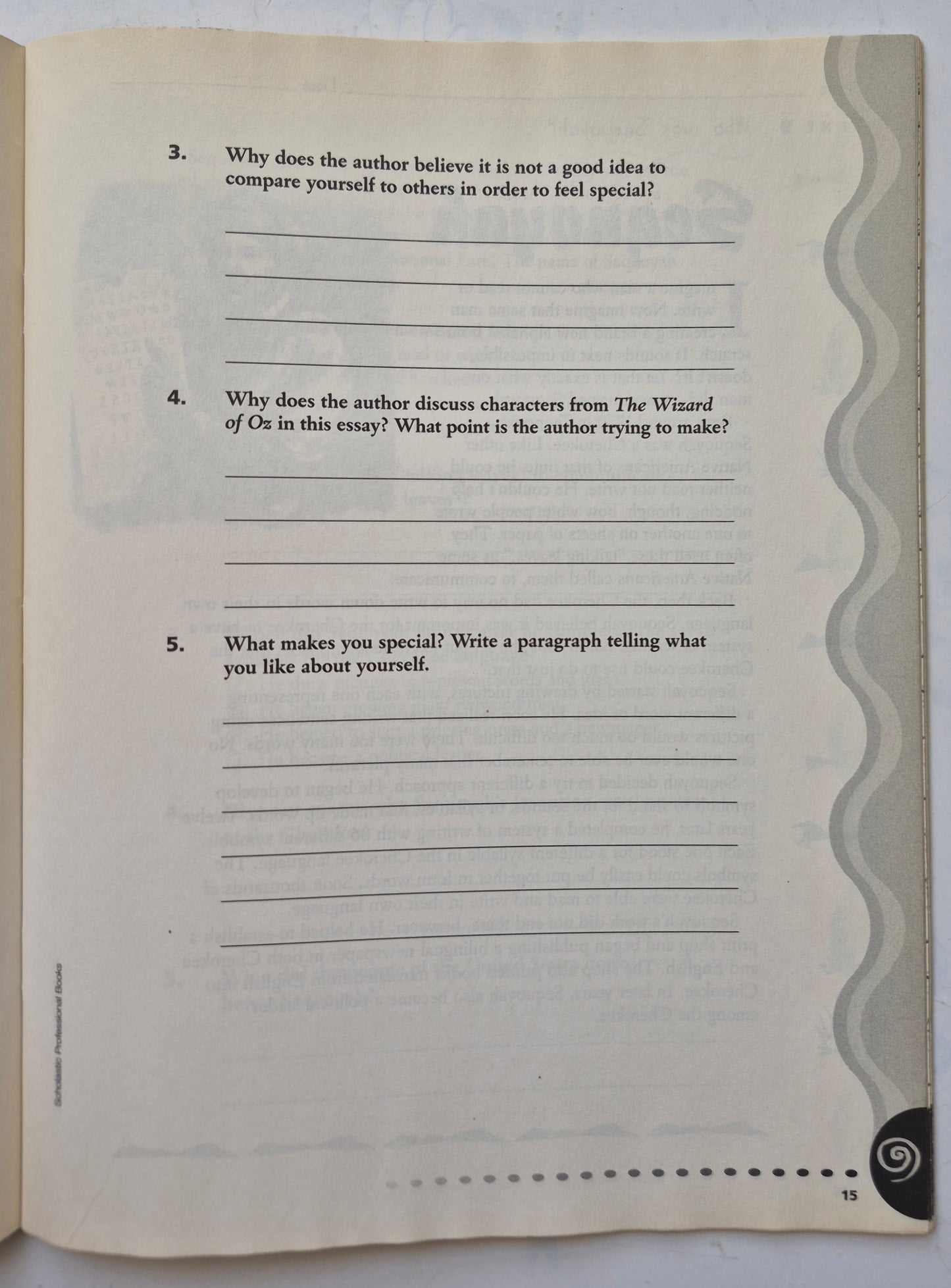 24 Nonfiction Passages for Test Practice by Michael Priestley (Very good, 2002, Pbk, 48 pgs, Scholastic)