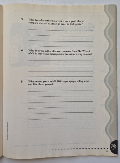 24 Nonfiction Passages for Test Practice by Michael Priestley (Very good, 2002, Pbk, 48 pgs, Scholastic)