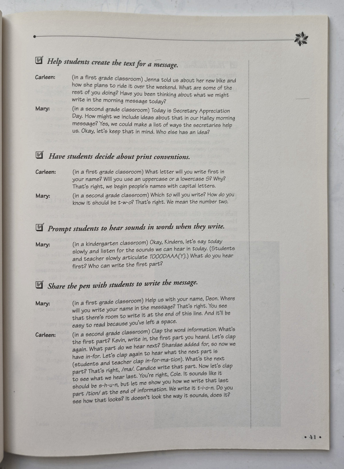 Getting the Most Out of Morning Message and Other Shared Writing Lessons by Carleen D. Payne; Mary B. Schulman (Very Good, 1998, Pbk, 112 pgs, Scholastic)