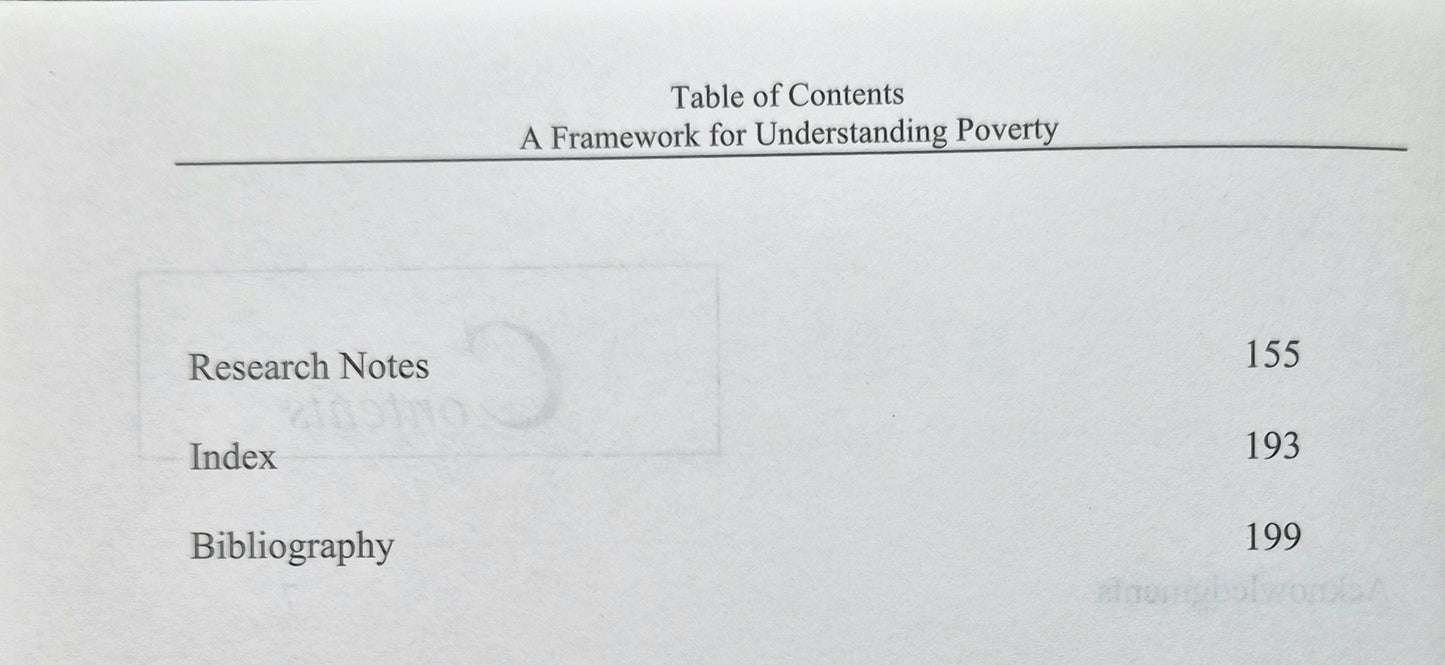 A Framework for Understanding Poverty por Ruby K. Payne (Muy bueno, 1996, Tapa blanda, 207 págs., aha! Press)