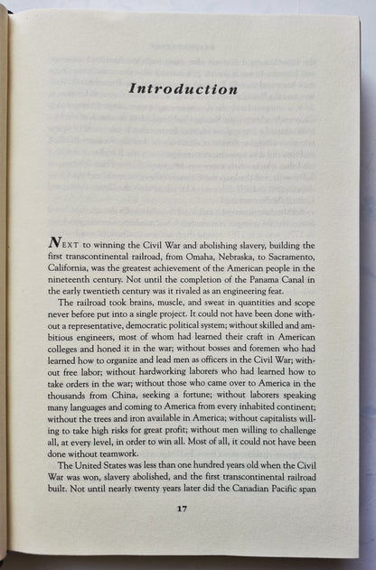 Nothing Like It in the World by Stephen E. Ambrose (Good, 2000, HC, 431 pgs, Simon & Schuster)