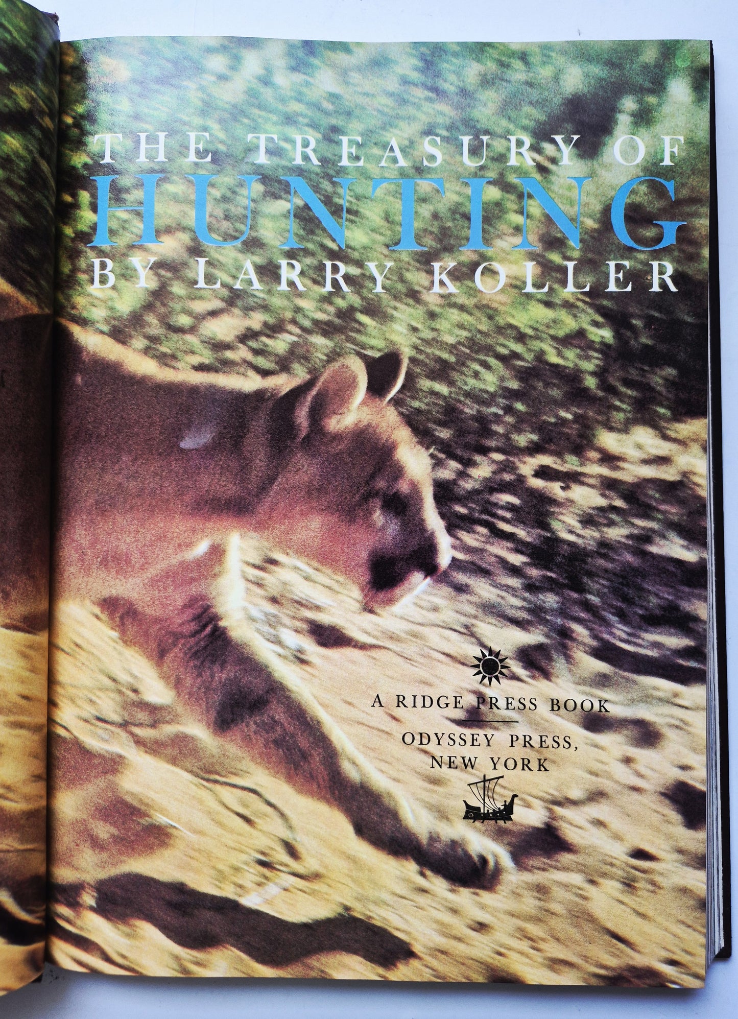 The Treasury of Hunting by Larry Koller (Good, 1965, HC, 251 pgs, Odyssey Press)
