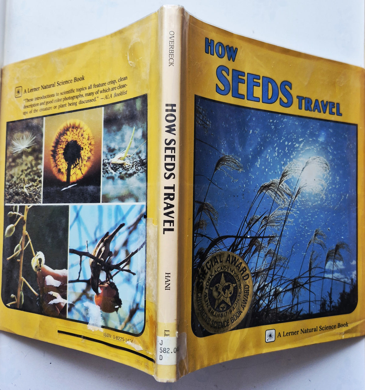 How Seeds Travel by Cynthia Overbeck; Shabo Hani (Very good, 1982, HC, 48 pgs, Lerner Pub. Co.)