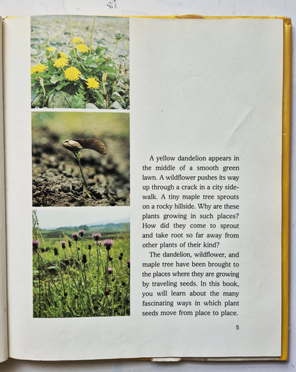 How Seeds Travel by Cynthia Overbeck; Shabo Hani (Very good, 1982, HC, 48 pgs, Lerner Pub. Co.)