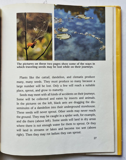 How Seeds Travel by Cynthia Overbeck; Shabo Hani (Very good, 1982, HC, 48 pgs, Lerner Pub. Co.)