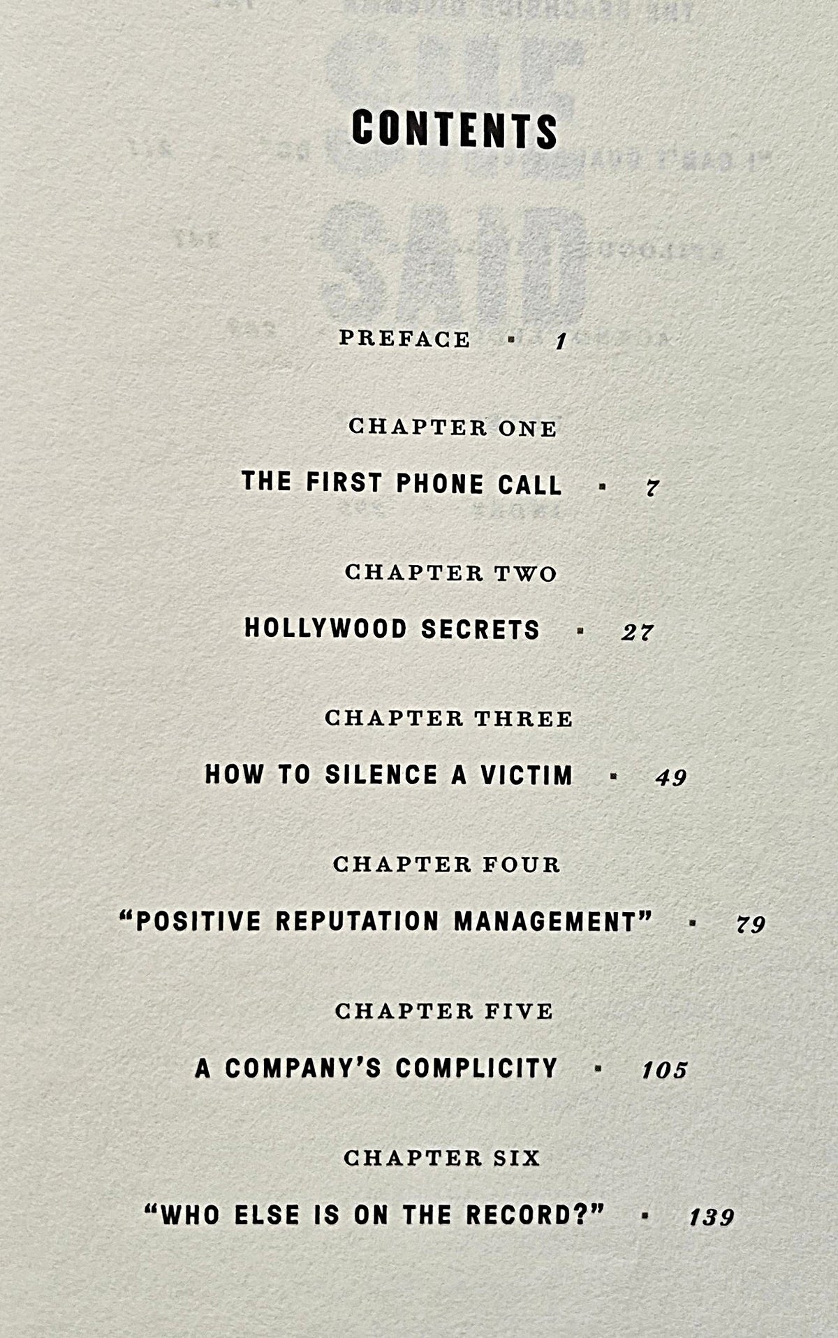 She Said: Breaking the Sexual Harassment Story that Helped Ignite a Movement by Jodi Kantor; Megan Twohey (Good, 2019, HC, 310 pgs, Penguin Press)