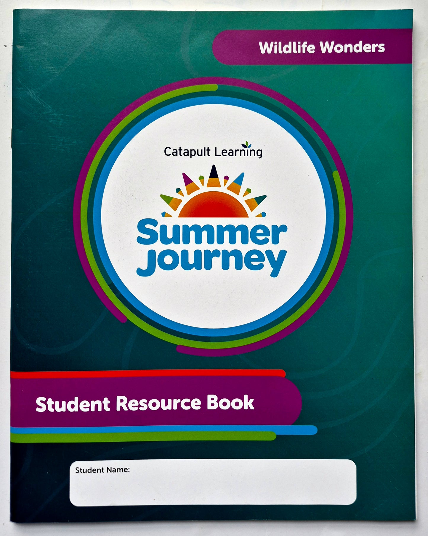Wildlife Wonders Summer Journey Student Resource Book (New, 2026, Pbk, 53 pgs, Catapult Learning)