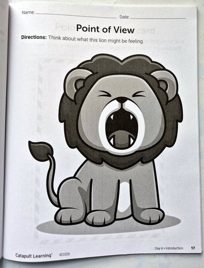 Wildlife Wonders Summer Journey Student Resource Book (New, 2026, Pbk, 53 pgs, Catapult Learning)