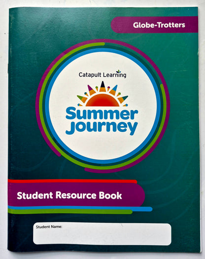 Globe-Trotters Summer Journey Student Resource Book (New, 2026, Pbk, 37 pgs, Catapult Learning)