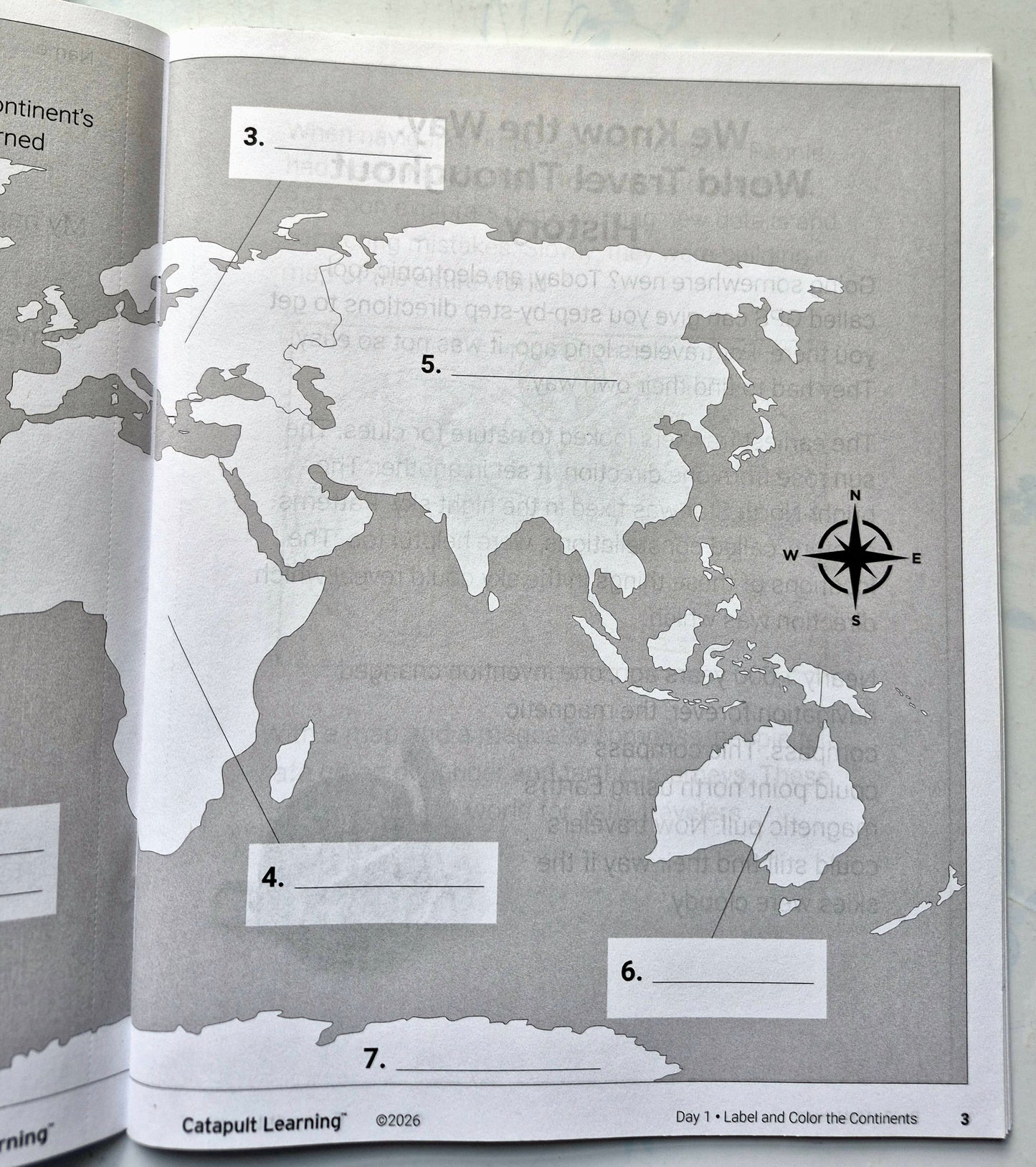 Globe-Trotters Summer Journey Student Resource Book (New, 2026, Pbk, 37 pgs, Catapult Learning)