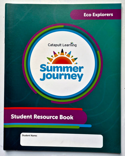 Eco Explorers Summer Journey Student Resource Book (New, 2026, Pbk, 49 pgs, Catapult Learning)