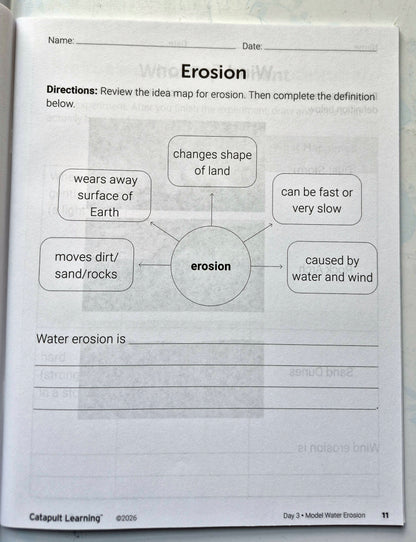 Eco Explorers Summer Journey Student Resource Book (New, 2026, Pbk, 49 pgs, Catapult Learning)