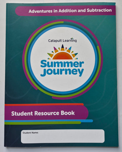 Adventures in Addition and Subtraction Student Resource Book (New, 2026, Pbk, 87 pgs, Catapult Learning)