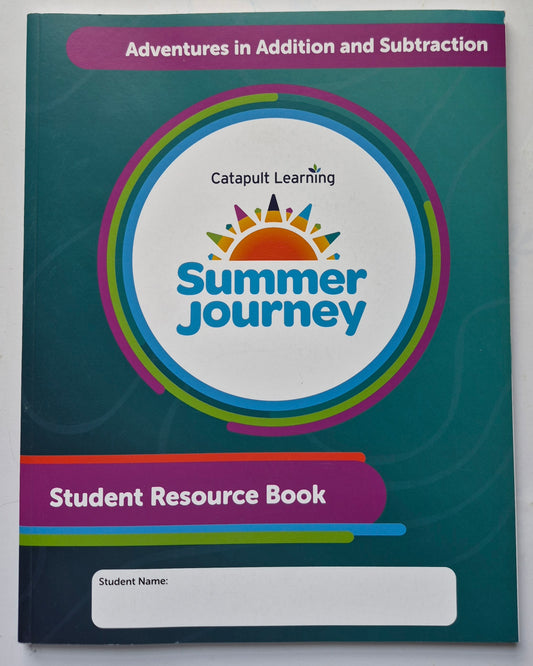 Adventures in Addition and Subtraction Student Resource Book (New, 2026, Pbk, 87 pgs, Catapult Learning)