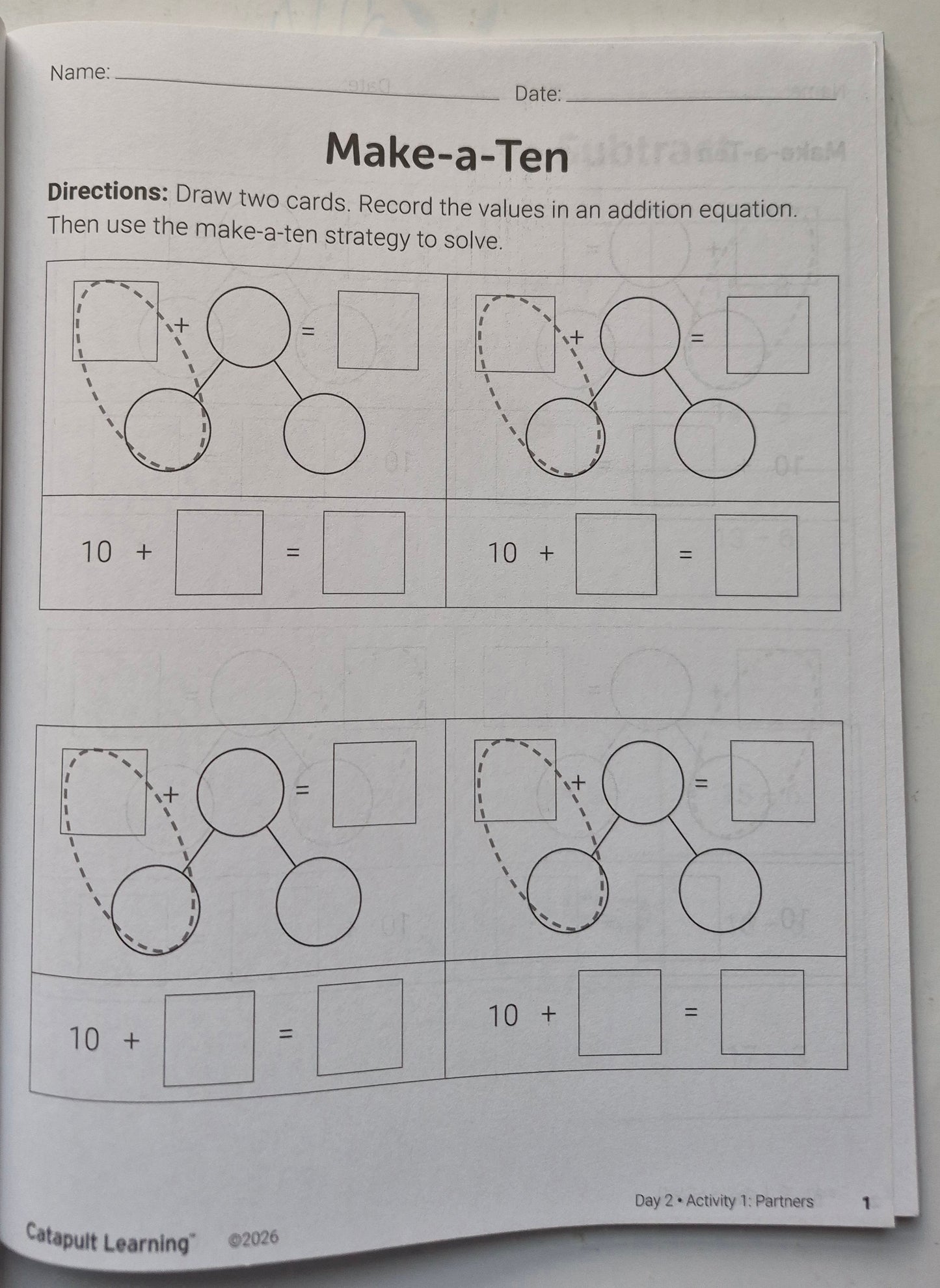 Adventures in Addition and Subtraction Student Resource Book (New, 2026, Pbk, 87 pgs, Catapult Learning)