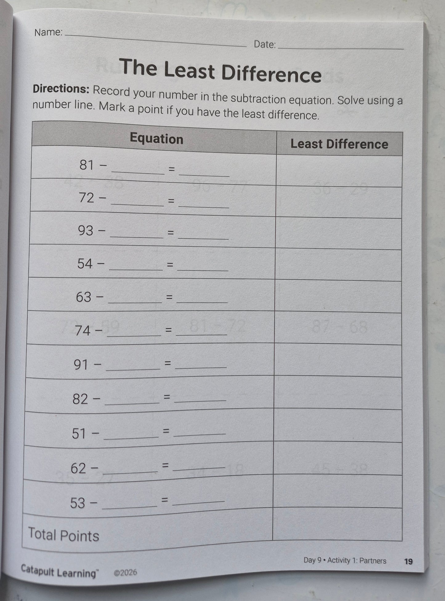 Adventures in Addition and Subtraction Student Resource Book (New, 2026, Pbk, 87 pgs, Catapult Learning)
