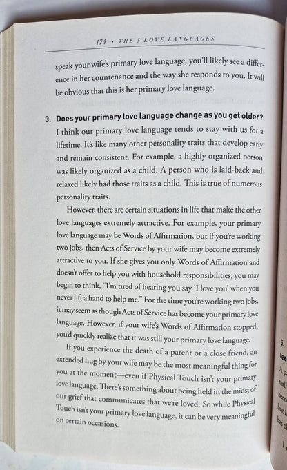 The 5 Love Languages: The Secret to Love that Lasts by Gary Chapman (Very good, 2010, Pbk, 203 pgs, Northfield Pub.)