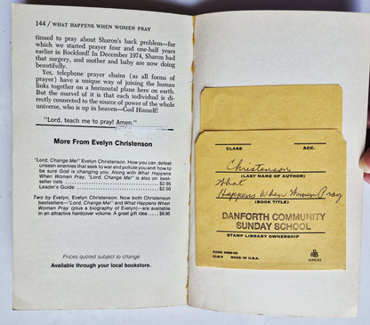What Happens When Women Pray von Evelyn Christenson (Sehr gut, 1975, Tb, 144 Seiten, Victor Books)