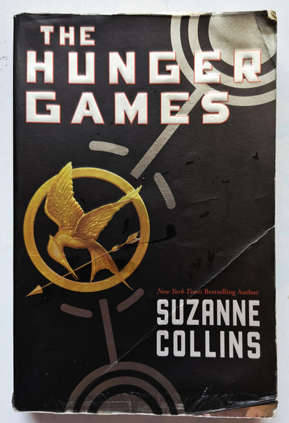 Los Juegos del Hambre, En llamas, Sinsajo por Suzanne Collins (Buen estado, 2010, Tapa blanda, Scholastic)