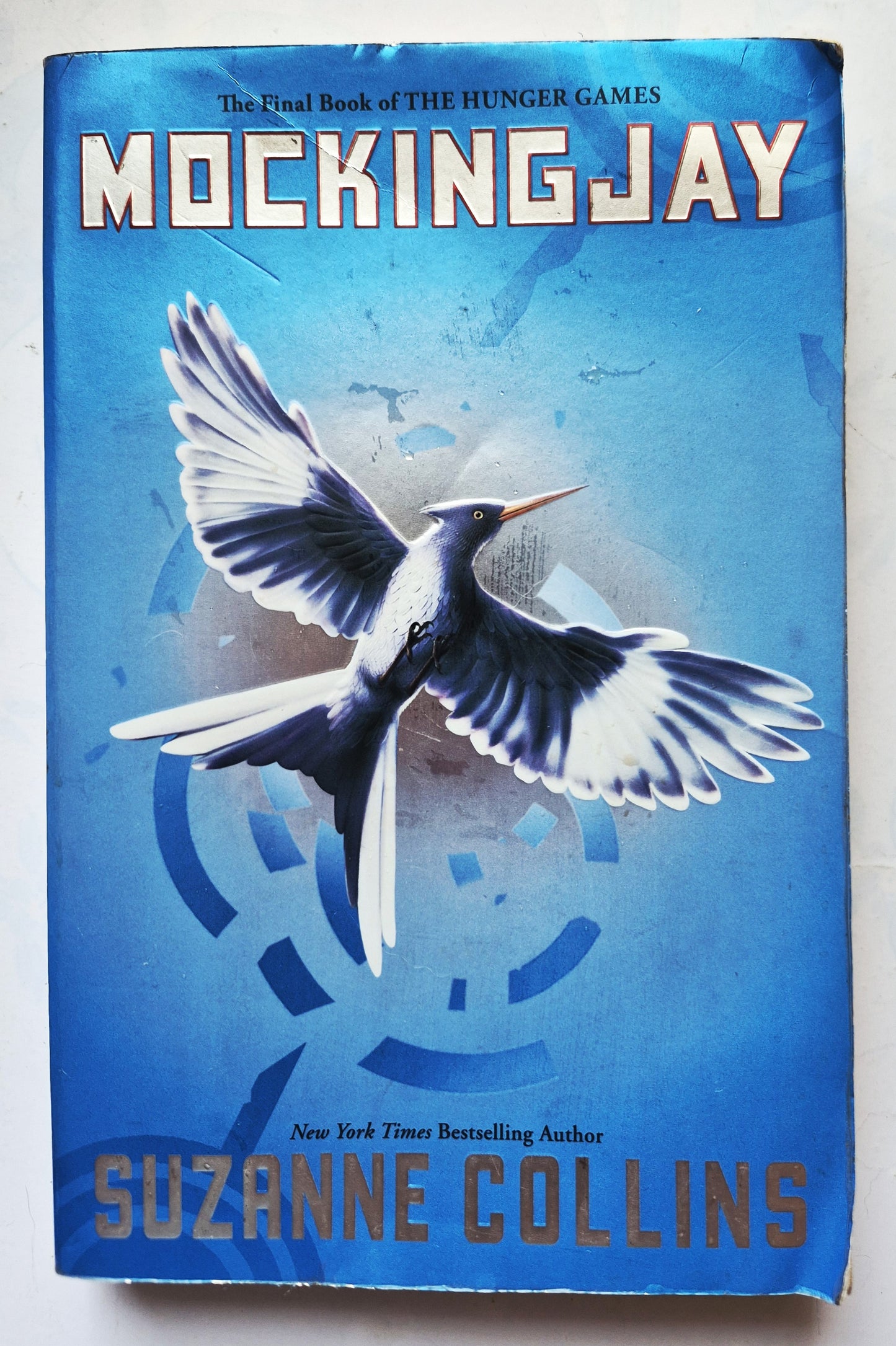 Los Juegos del Hambre, En llamas, Sinsajo por Suzanne Collins (Buen estado, 2010, Tapa blanda, Scholastic)