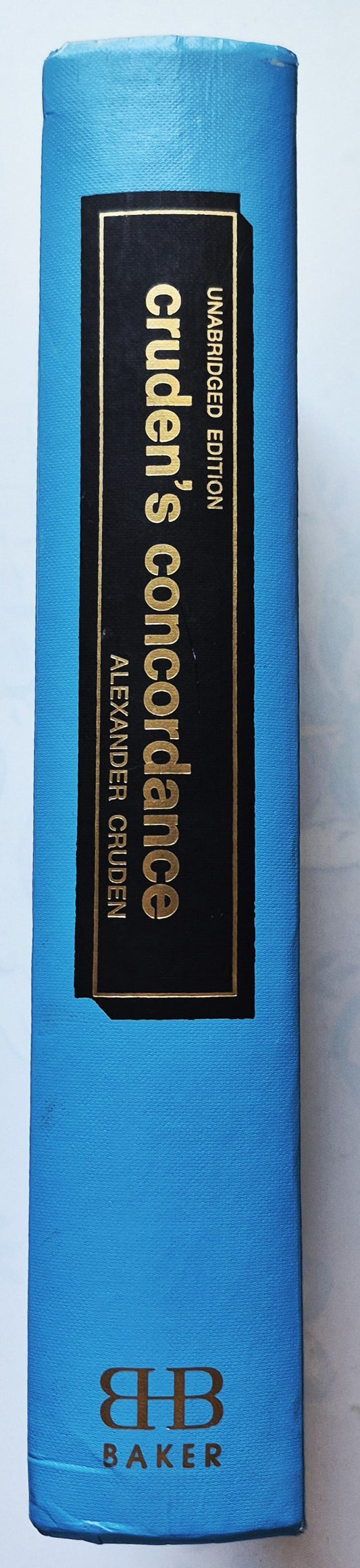 Cruden's Concordance Unabridged Edition by Alexander Cruden (Very Good, 1982, HC, 719 pgs, Baker House Books)