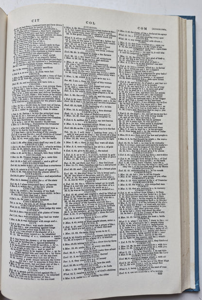 Cruden's Concordance Unabridged Edition by Alexander Cruden (Very Good, 1982, HC, 719 pgs, Baker House Books)