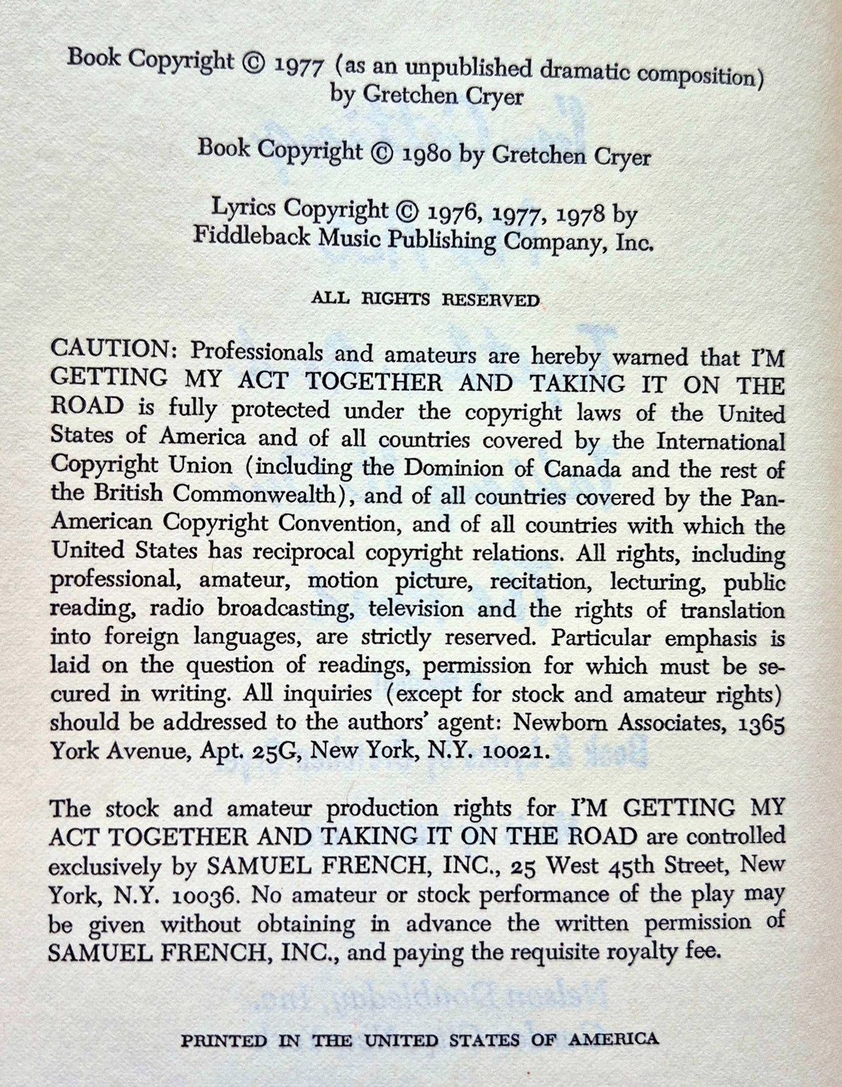 Cruden's Complete Concordance of the Old and New Testaments von Alexander Cruden; Adam Irwin; S.A. Waters (Gut, 1965, HC, 783 Seiten, Holt, Rinehart & Winston)