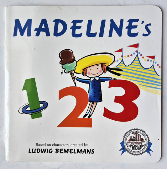 Madeline's 1 2 3 de Ludwig Bemelmans (Muy bueno, 2022, rústica, 16 págs., Viking)