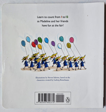 Madeline's 1 2 3 by Ludwig Bemelmans (Very Good, 2022, Pbk, 16 pgs, Viking)