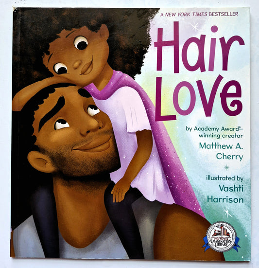 Amor capilar por Matthew A. Cherry; Vashti Harrison (Muy bueno, 2019, Rústica, 32 págs, Kokila)