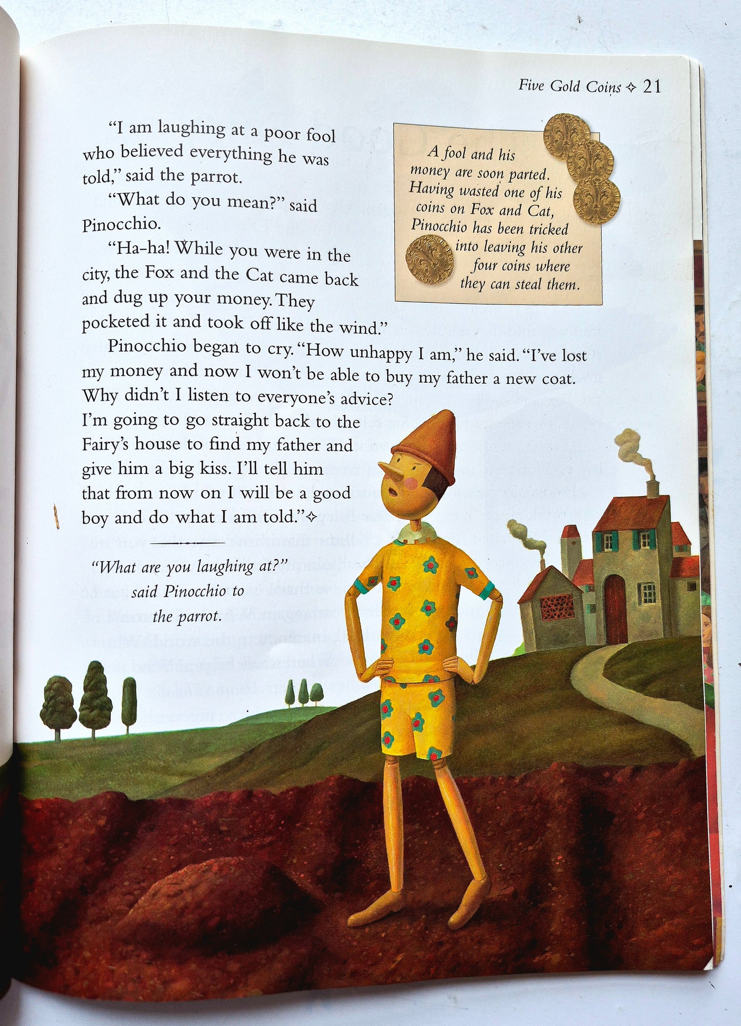 Pinocho de Carlo Collodi; Jane Fior; Simon Bartram (Bueno, 1999, Tapa blanda, 48 págs., Dorling Kindersley Classics)