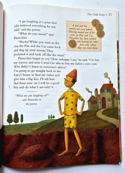 Pinocho de Carlo Collodi; Jane Fior; Simon Bartram (Bueno, 1999, Tapa blanda, 48 págs., Dorling Kindersley Classics)